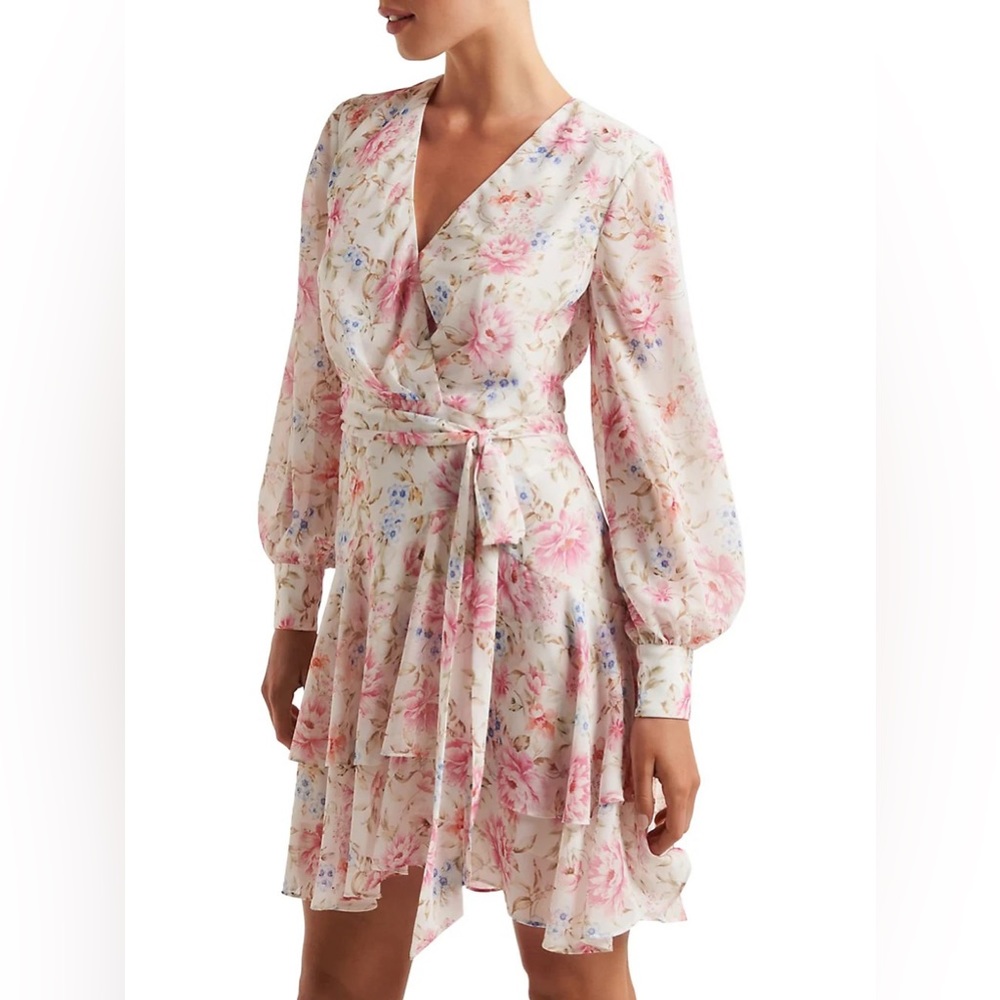 EVER NEW Floral Mini Dress - Picture 3 of 8